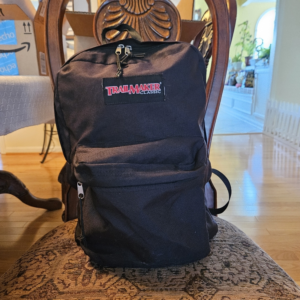 Black Trail Maker Classic Backpack